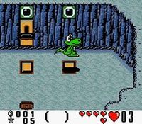 une photo d'Ã©cran de Croc 2 sur Nintendo Game Boy Color